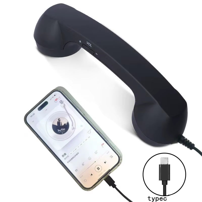 Call Line — Retro Type-C Handset 