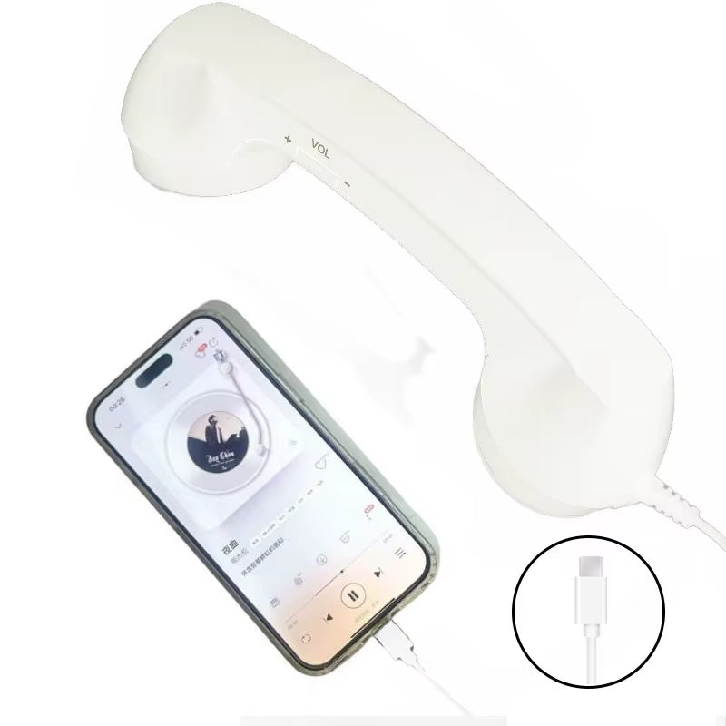 Call Line — Retro Type-C Handset 