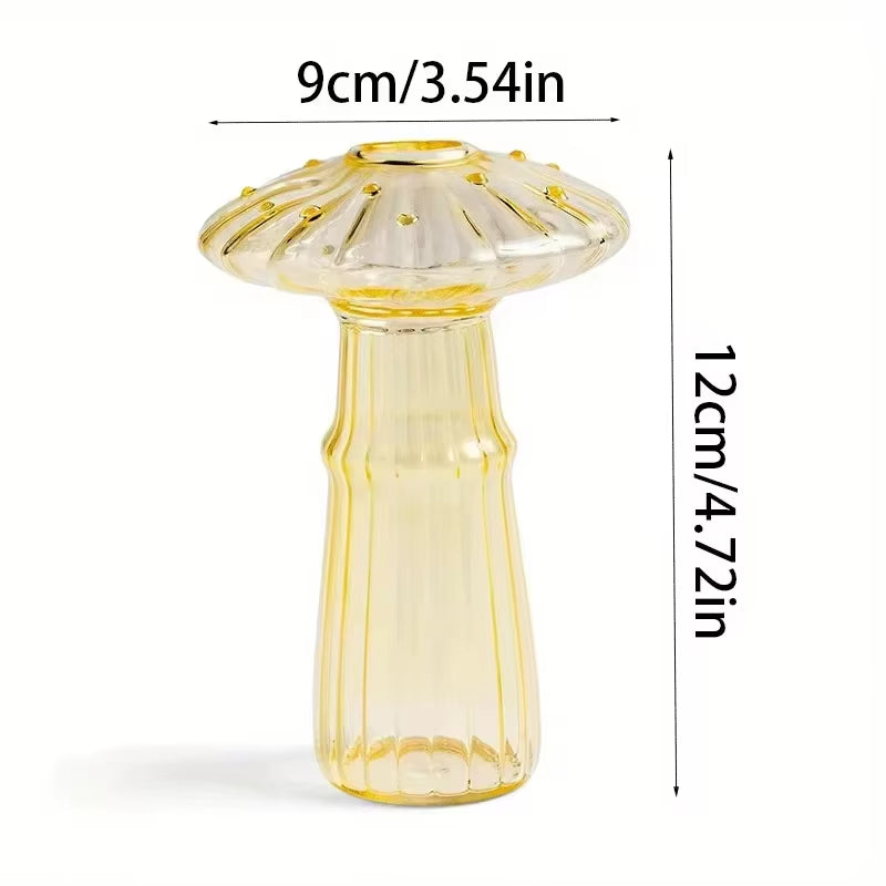 Mosscap — Color Glass Mushroom Vase