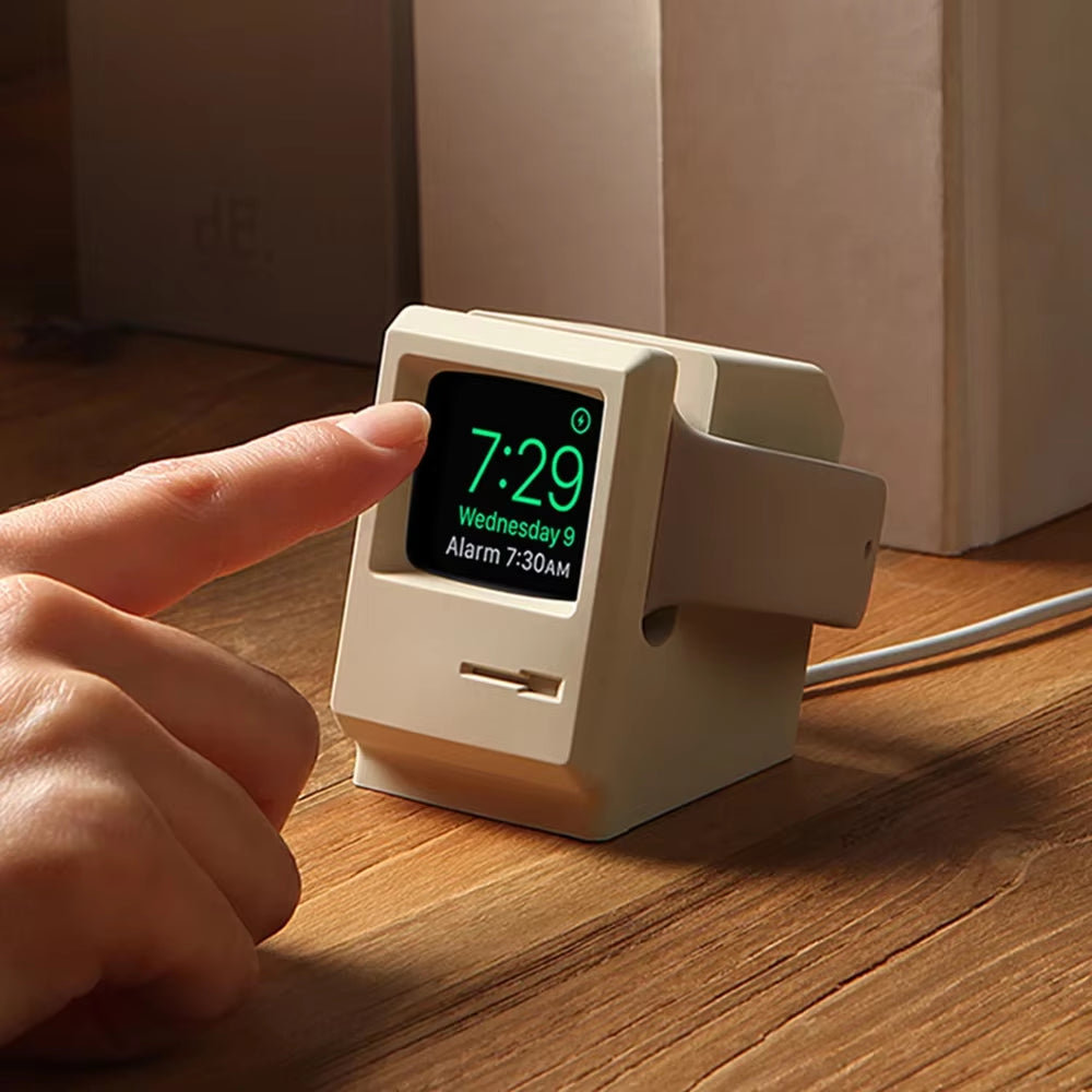 Dockstation — Retro Computer Apple Watch Charging Stand