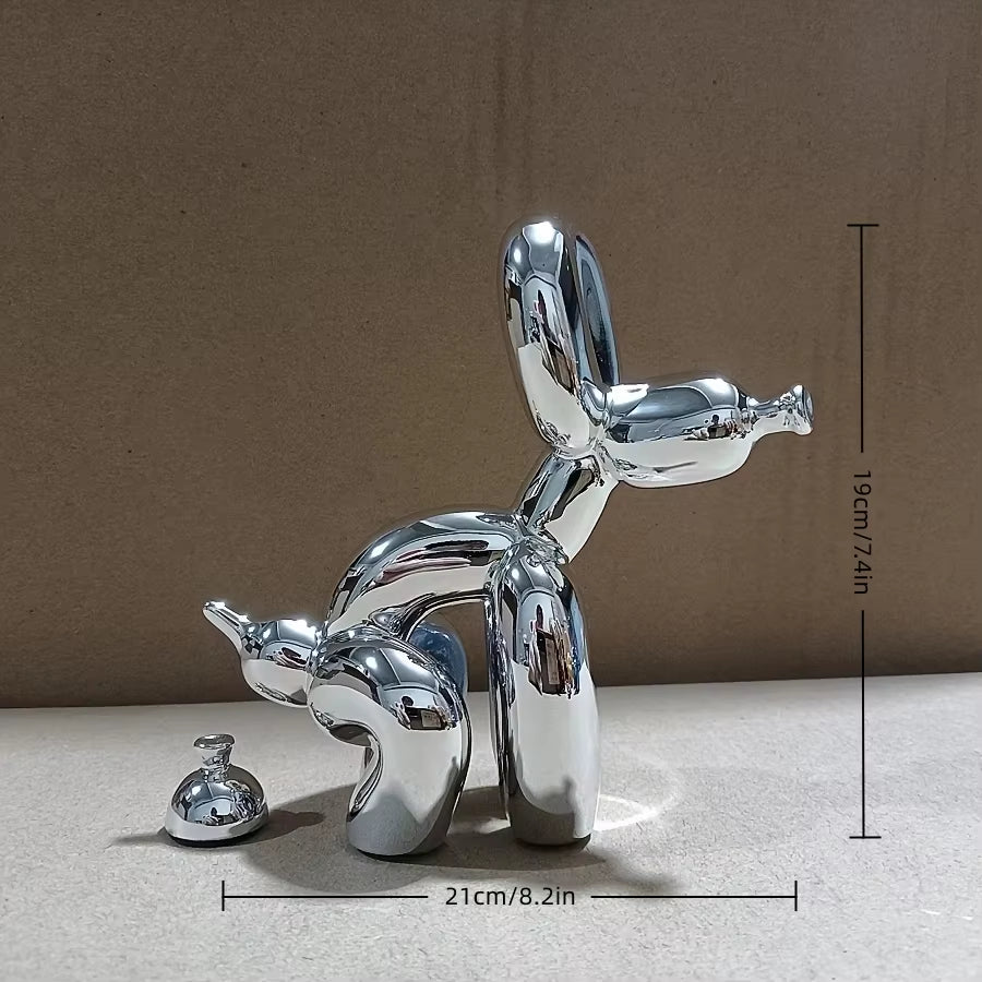 Sit Pretty — Modern Balloon Dog Sculpture