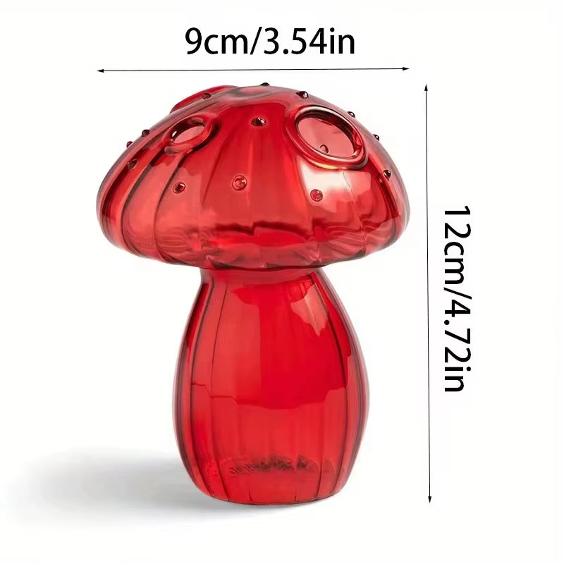 Mosscap — Color Glass Mushroom Vase